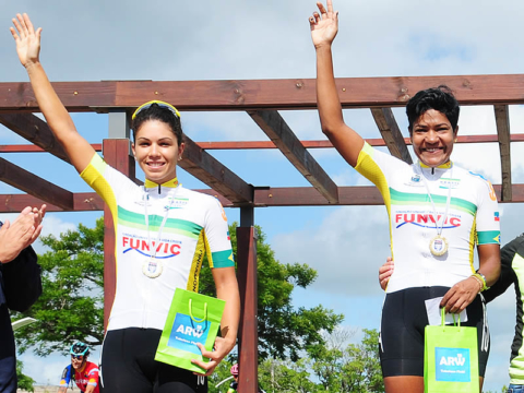 Dobradinha da Funvic/Pindamonhangaba na 2ª etapa do Tour Feminino do Uruguai