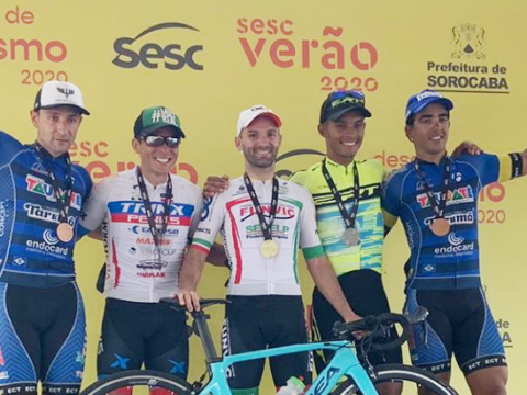 Rodrigo Melo conquista o bicampeonato no Desafio Sesc Verão de Ciclismo