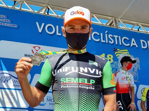 Rodrigo Melo coloca Pindamonhangaba no pódio da 2ª etapa da Volta de Goiás