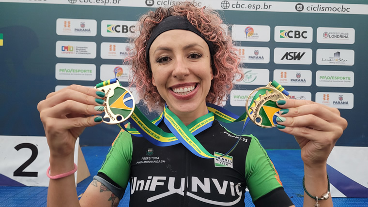 Equipe encerra Brasileiro de Estrada com quatro medalhas