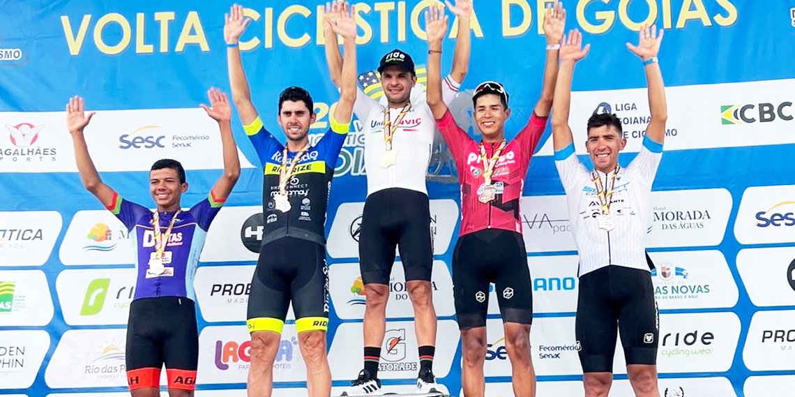 Kleber Ramos vence a 2ª etapa da 20ª Volta Ciclística de Goiás