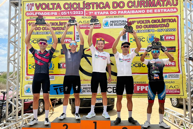 Equipe conquista vitórias na 10ª Volta Ciclística do Curimataú e no GP Taubaté